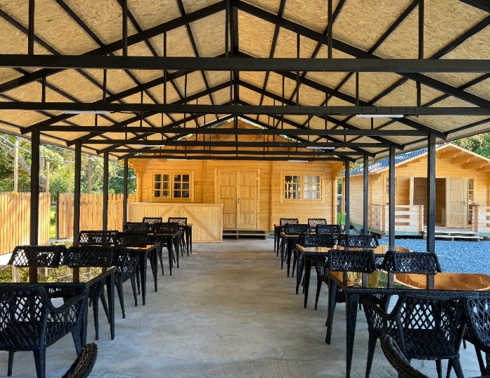 Рестораны и бары - Эко-отель Green Park / Грин Парк Агудзера